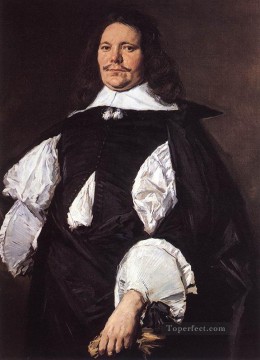 Portrait Of A Man 2 Dutch Golden Age Frans Hals Oil Paintings